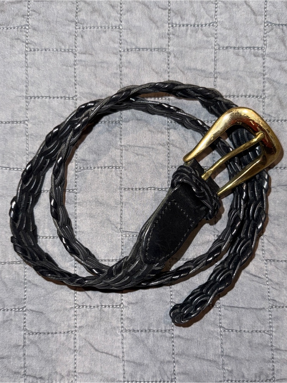 Coach Women’s Black Leather Belt